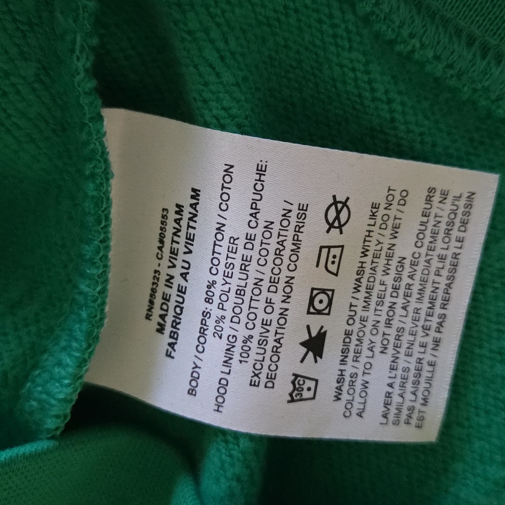 Nike NWT Women's Green Pullover Hoodie Sweatshirt - Picture 7 of 8